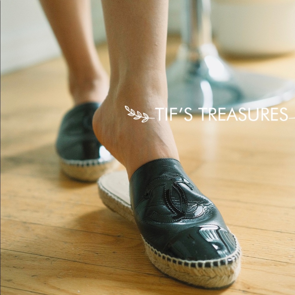 [SOLD] Chanel Mule Espadrille Size 37